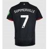 West Ham United Crysencio Summerville #7 Auswärtstrikot 2024-25 Kurzarm